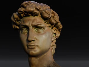 David Michelangelos Statue 3D Model