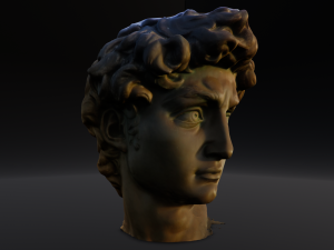 David Michelangelos Statue 3D Model