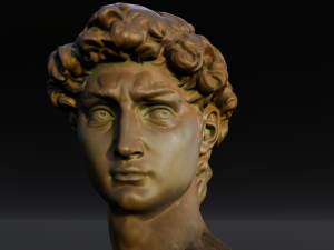 David Michelangelos Statue 3D Model