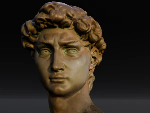 David Michelangelos Statue 3D Model