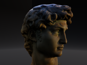 David Michelangelos Statue 3D Model