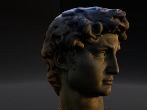 David Michelangelos Statue 3D Model