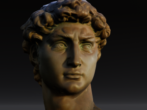 David Michelangelos Statue 3D Model