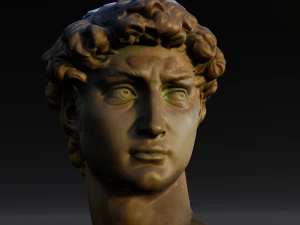 David Michelangelos Statue 3D Model