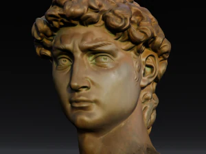 David Michelangelos Statue 3D Model