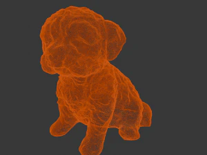 Brown Dog 3D Model