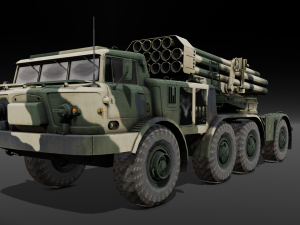 Military Vehicle 3D Model