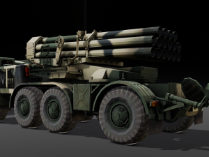 Military Vehicle 3D Model