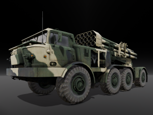 Military Vehicle 3D Model