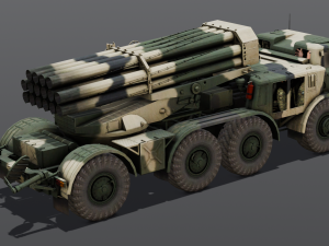 Military Vehicle 3D Model