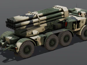 Military Vehicle 3D Model