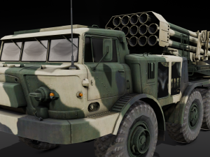Military Vehicle 3D Model