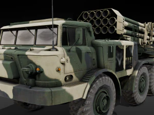 Military Vehicle 3D Model