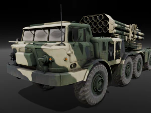 Military Vehicle 3D Model
