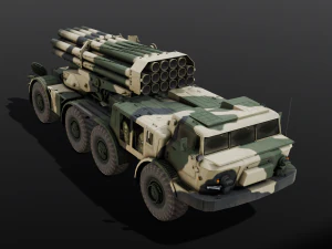 Military Vehicle 3D Model