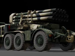 Military Vehicle 3D Model