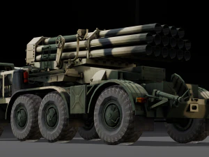 Military Vehicle 3D Model