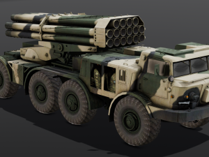 Military Vehicle 3D Model