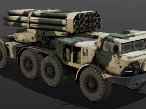 Military Vehicle 3D Model