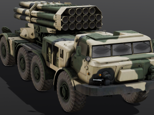 Military Vehicle 3D Model