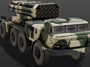 Military Vehicle 3D Model