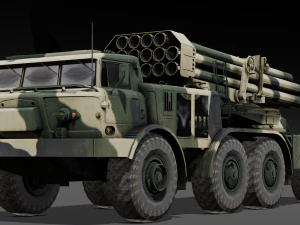 Military Vehicle 3D Model