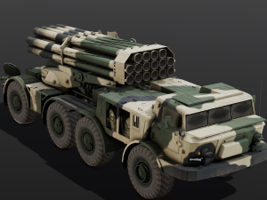 Military Vehicle 3D Model