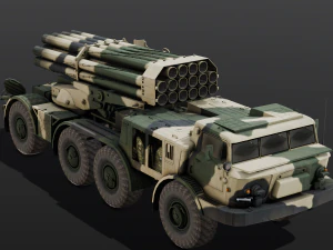 Military Vehicle 3D Model