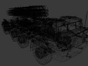 Military Vehicle 3D Model