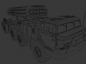 Military Vehicle 3D Model