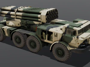 Military Vehicle 3D Model