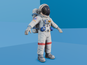 Astronaut Modello 3D