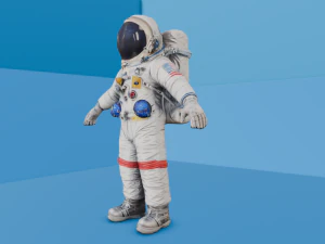 Astronaut 3D Model