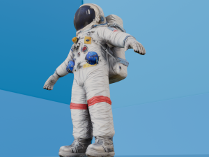 Astronaut 3D 模型