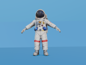 Astronaut 3D 模型