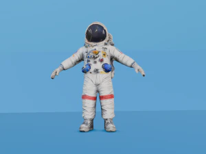Astronaut 3D Model