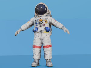 Astronaut 3D 模型