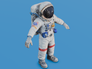 Astronaut 3D 模型
