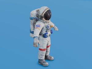 Astronaut 3D 模型