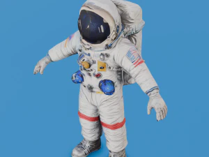 Astronaut 3D Model