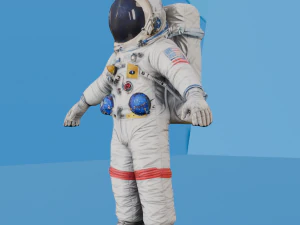 Astronaut 3D Model