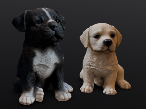 2 Dogs 3D Model