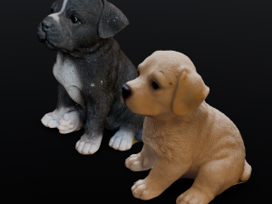 2 Dogs 3Dモデル