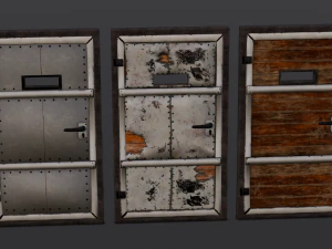 3 Doors 3D Model