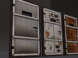 3 Doors 3D Model