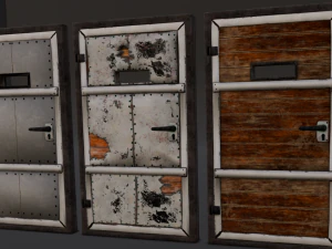 3 Doors 3D Model