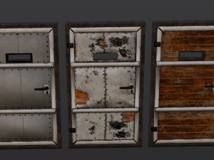3 Doors 3D Model