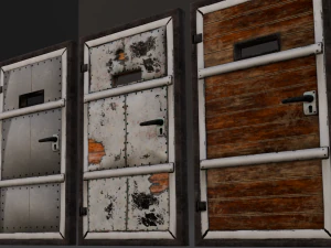 3 Doors 3D Model