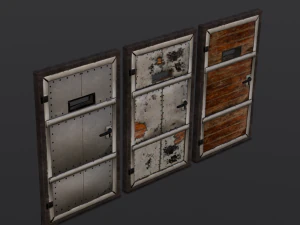 3 Doors 3D Model