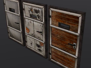 3 Doors 3D Model